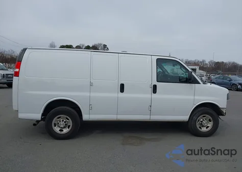 2023 Chevrolet Express Cargo Rwd 2500 Regular Wheelbase Wt from USA, damaged, VIN 1GCWGAFP8P1135697
